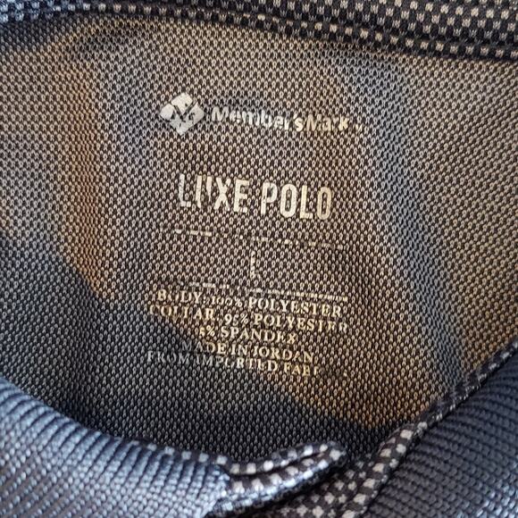 Member's Mark Luxe Polo Shirt Mens Large Gray Light Weight Top - Picture 4 of 6